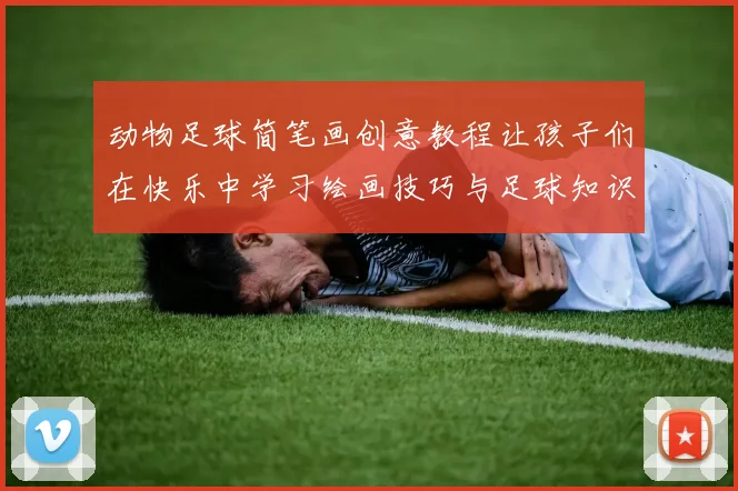 动物足球简笔画创意教程让孩子们在快乐中学习绘画技巧与足球知识