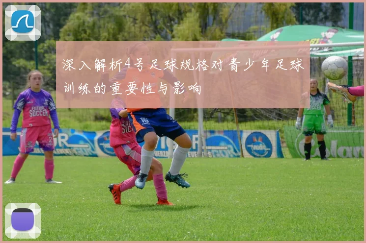 深入解析4号足球规格对青少年足球训练的重要性与影响